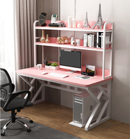 Ailichen Computer Desktop Bureau Thuis Bureau Boekenplank Combinatie Studie En Kantoor Één Tafel