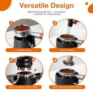 Own Mold Snap-on Disassembly Eco-Friendly Classic Barista Tools Coffee Portafilter Holder - Product Image 2