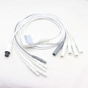 M12-5PIN ตัวเมียถึง1.5มม. พิน1.5มม. ตัวเมียถึง2.0พินสายตะกั่ว5ขาสีขาว TPU - Product Image 3