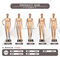 Mannequin Femme Brésiliens Courbés BBL Grande Poitrine en Plastique avec Cheveux, Mannequin Femme Sexy pour Magasin et Boutique (Vente en Gros)