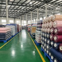 Tissu en microfibre tissé uni sur mesure, 100 % polyester, anti-déchirure, 100 GSM, poids moyen, largeur 98 pouces, rideau 68x68, directement de l'usine