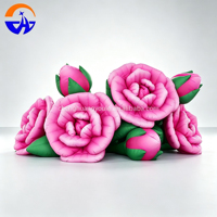 Rose gonflable publicitaire 2026 Chenghuang, fleur artificielle rose gonflable, modèle de sculpture publicitaire