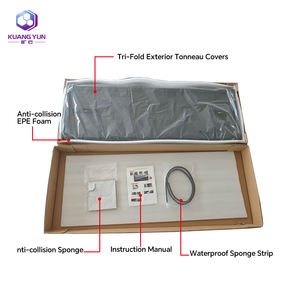 Couverture de benne rigide en alliage zinc-aluminium avec verrouillage et étanche pour Ford Ranger/<span class=keywords><strong>Silverado</strong></span> 5FT 2024 Pick-up - Product Image 4