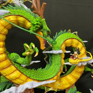 Figura Coleccionable Dragon Bell de 46.5CM, <span class=keywords><strong>Shenron</strong></span> con Goku Niño, Dragón de los Deseos con Luz, Juguete de Anime, Estatua de Regalo con Caja de Lujo - Product Image 3
