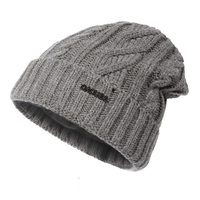 Gorro de Punto Grueso Extra Grande, Personalizado con Bordado y Logotipo Metálico, Gorro de Invierno Cálido Unisex, Gorros de Punto con Logotipo Personalizado