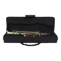 Professional Instruments Playing High Quality Wind Instruments Slade Straight Abalone Shell Saxophone