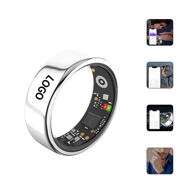Promotion Smart Ring Waterproof Heart Rate Sports Fitness Tracker Wearable Smart Ring for Business