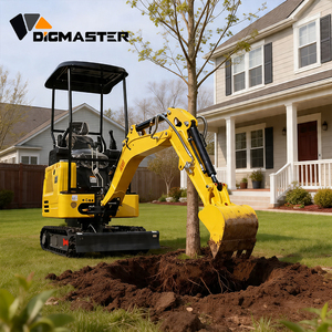<span class=keywords><strong>Precio</strong></span> de Fábrica: Mini Excavadora de Orugas de 1.5T con Motor Diésel Euro 5 EPA, Micro Excavadora con Bomba Hidráulica y Brazo Excavador para Jardinería - Product Image 1