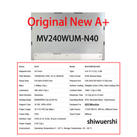 Layar LCD AIO 24" LVDS 30pin MV240WUM N10 N30 N40 N51 NX0 NX3 M240UW01 V0 V4 M240UW02 V2 M240UW04 V0 V1 LM240WU4 SLA1