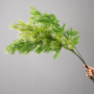 Plantas Artificiales de Caña Verde Greenway, Material de PVC, Arreglos Florales Decorativos para Días Festivos y Festivales - Product Image 4
