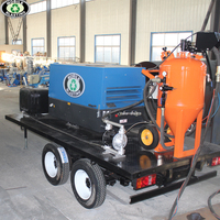 Spécialisation dans la production de machines de sablage portables haute pression sans poussière pour remorques / Sablage sans poussière