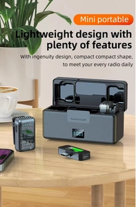 Aurora Geluid Professionele Rts Microfoon 2 Ks08 Draadloze Lavalier Microfoon Metalen Oplaadcase Type C Hoge Kwaliteit Ruisonderdrukking - Product Image 6