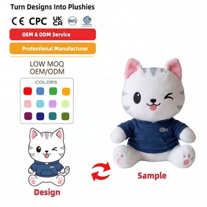 Fabricante <span class=keywords><strong>de</strong></span> Peluches Personalizados con MOQ Bajo, Juguetes <span class=keywords><strong>de</strong></span> Peluche, Osos, Perros, Gatos, Muñecos <span class=keywords><strong>de</strong></span> Peluche Suaves con Forro <span class=keywords><strong>de</strong></span> Malla - Product Image 3