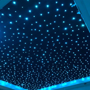 Panneau de <span class=keywords><strong>plafond</strong></span> étoilé à réduction de bruit avec lumières à fibres optiques scintillantes pour salle de cinéma - Product Image 6