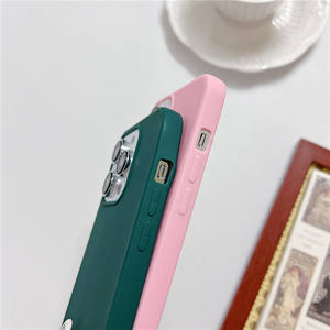 Offre Spéciale Bonbons Couleurs Silicone Mat TPU Téléphone étui pour iphone 15 14 13 Pro Max Plus 12 Mini 11 XR XS 8 7 6 17 16e Cas - Product Image 4