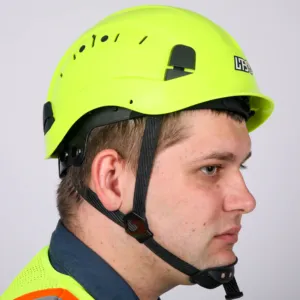 Casque de sécurité ABS, coque et doublure en tissu, casque de sécurité, dureté respirante, casque de sécurité indurstital, casque de sécurité