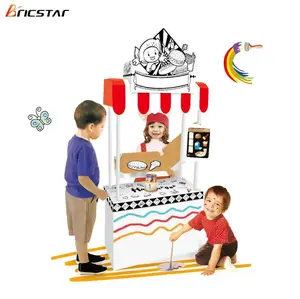 Bricstar בגיל רך צעצועים חינוכיים diy שרבוט צעצוע קטן ספק Stand 3D ילדים ציור סט