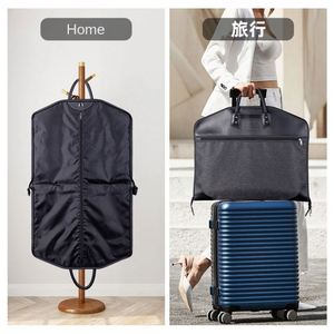 Sac de voyage portable en nylon pour costumes et vêtements, avec fermeture éclair, haute protection, idéal pour l'exportation et les ventes transfrontalières - Product Image 2