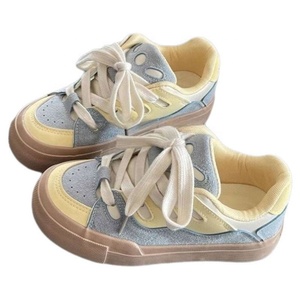 Nouvelle Collection Printemps/Été Automne 2025 – Chaussures de Sport Rétro à Lacets pour Femme à Talon Épais et Semelle Compensée, Tige Respirante, Confort Doux et Optimal - Product Image 6