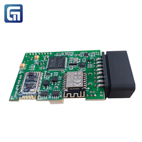 Module PCBA de diagnostic de véhicule OBDII OEM ODM, détecteur de panne de moteur de voiture multi-protocoles WiFi, carte d'assemblage PCB