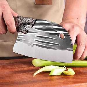 Dragon Head Cleaver Stainless Steel 8-9.9 In Multi Purpose Kitchen Knife For Meat Bone Cutting - Product Image 1