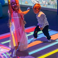 Projecteur de sol interactif en 3d, avec jeux interactifs magiques pour la maternelle et terrain de jeux