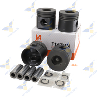 Kit de révision et de reconstruction 3034, piston 212-3677, segment de piston 3135J295, 153-1029 pour moteur diesel CAT 3034 Perkins 704-30