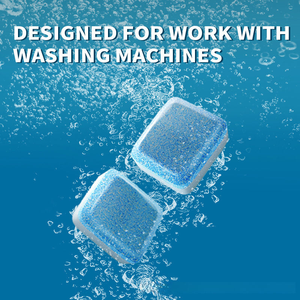 Doppelschichtige optimale Waschmaschinenreiniger-Tabletten, Waschmaschinenreiniger, Entkalker, Brausetabletten - Product Image 3