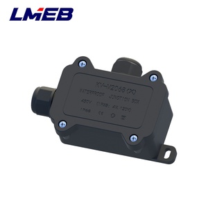 Boîtier de jonction étanche IP68 LMEB 2 voies en PA66 pour connexion de câbles extérieurs et souterrains, boîtier électrique électronique - Product Image 1