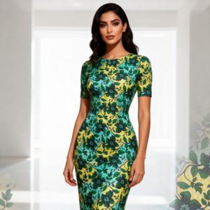 Tissu imprimé en cire africaine d'Ankara, tissu africain original en polyester, pagne et tissu en polyester pour vêtements, pour costume - Product Image 4