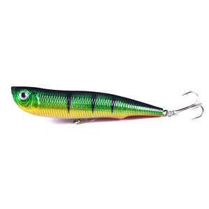 Appât dur artificiel flottant d'eau salée 10.5CM 15.7G matériel de pêche alimentation Popper pêche Topwater Popper leurre de pêche - Product Image 3