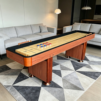 Table de billard français en bois massif de qualité supérieure, plateau en ardoise, surface en feutre noir, pieds en bois, pour la maison, garantie à vie
