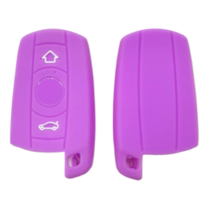 Mô hình cũ 3 Series 5 Series X1 X5 X6-Smart thẻ chìa khóa xe điều khiển từ xa 2 nút Silicone Nắp chìa khóa xe kiểu nửa gói - Product Image 1