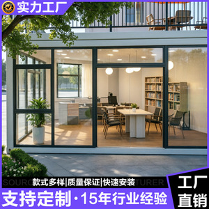 บ้านสำเร็จรูปแบบโมดูลาร์สองชั้น สำหรับสำนักงานและพื้นที่อยู่อาศัย ดีไซน์ทันสมัย รูปทรงสี่เหลี่ยมผืนผ้า ความหนามาตรฐาน - Product Image 4