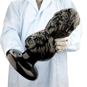 ชุดเซ็กส์ทอยแบบเสียบก้นขนาดใหญ่พิเศษ ดิลโด้หนา ปลั๊กก้นขนาดใหญ่ สีดำ กันน้ำ ขนาด S/L สำหรับผู้หญิงและผู้ชาย พร้อมจุกดูดสุญญากาศแรงพิเศษ - Product Image 4