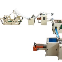 Machine industrielle de fabrication de boîtes de mouchoirs en papier avec contrôle PLC pour la conversion