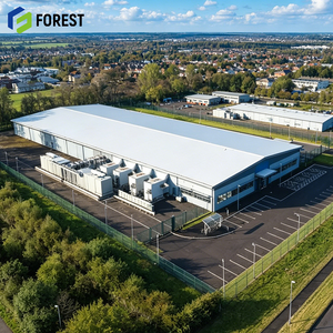 Depósito Logístico Modular de Acero Estructural Industrial Pesado, Almacén de Gran Altura y Espacio Libre para Carga - Product Image 1