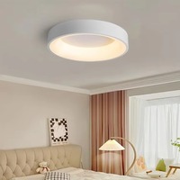 Lustre moderne en plastique à LED pour plafond, IP40, éclairage intérieur pour salon, chambre à coucher, AC 220V, 2000 lumens