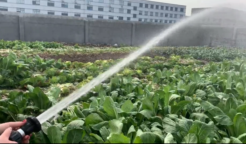 Powerful garden hose Jet Stream nozzle