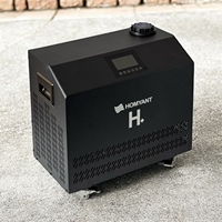 Compresor de Acero Inoxidable de 1HP para Enfriador de 3-42°C, Control Remoto por WiFi, R410A, Ozono, Uso Doméstico y Comercial, Bomba de Paletas