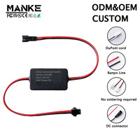 Interrupteur à capteur sonore pour bande LED 12V 5A, contrôle intelligent marche/arrêt pour armoire et placard
