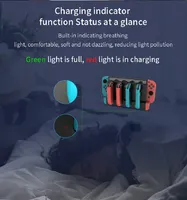Support de charge pour manettes Joy-Con Nintendo Switch, compatible avec les modèles Switch et OLED, peut charger jusqu'à 4 manettes.