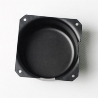 Cache de protection pour transformateur en fer peint noir 90x50mm pour amplificateur à tubes DIY