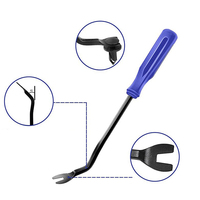 Kit d'outils de retrait de garniture automobile de 5 pièces pour le démontage du panneau de pince de porte de voiture et du tableau de bord audio