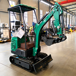 Envío Gratis: Mini Excavadora de 1.2 Toneladas con 5 Motores, Tipo Oruga, Pequeña Excavadora Forestal - Product Image 1
