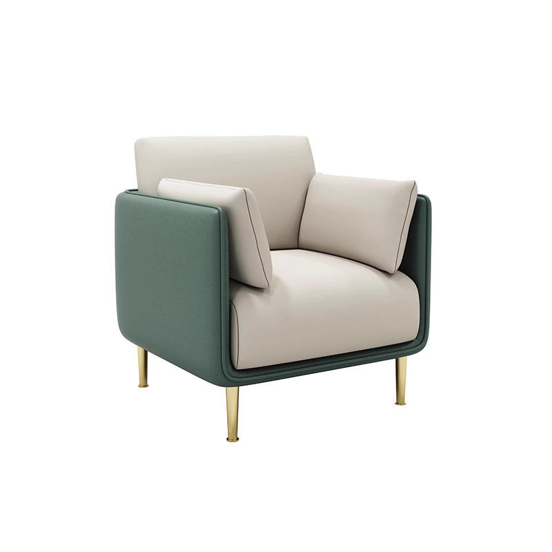 สีเขียวเดี่ยว + สีขาวนวล70*70*85