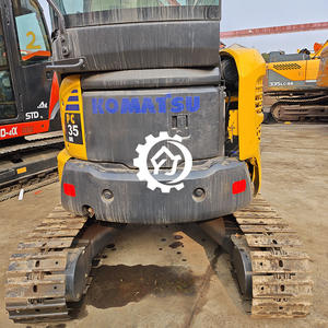 รถขุดขนาดเล็กมือสอง โคมัตสึ PC35MR แบบตีนตะขาบ ของแท้จากญี่ปุ่น ระบบไฮดรอลิก อุปกรณ์ก่อสร้างสำหรับส่งออก - Product Image 6