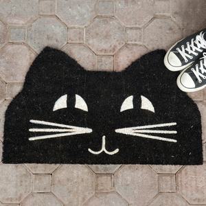Alfombrillas de Entrada Personalizadas con Forma de Gato, de Fibra de Coco - Product Image 2