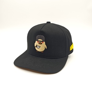 Casquettes de sport personnalisées à 5 panneaux, couleur unie, logo brodé personnalisé, casquette de baseball brodée unisexe, tissu Dobby Oxford - Product Image 5