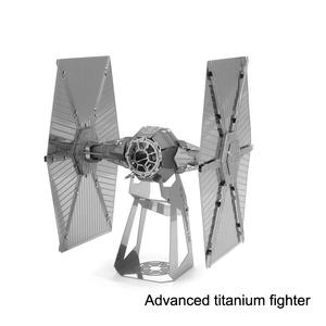 Puzzle 3D en métal Galactic Core Legends - Modèle de vaisseau spatial et de droïde emblématique, <span class=keywords><strong>kit</strong></span> de 51 à 100 pièces, collection premium pour les fans de science-fiction, à exposer - Product Image 5